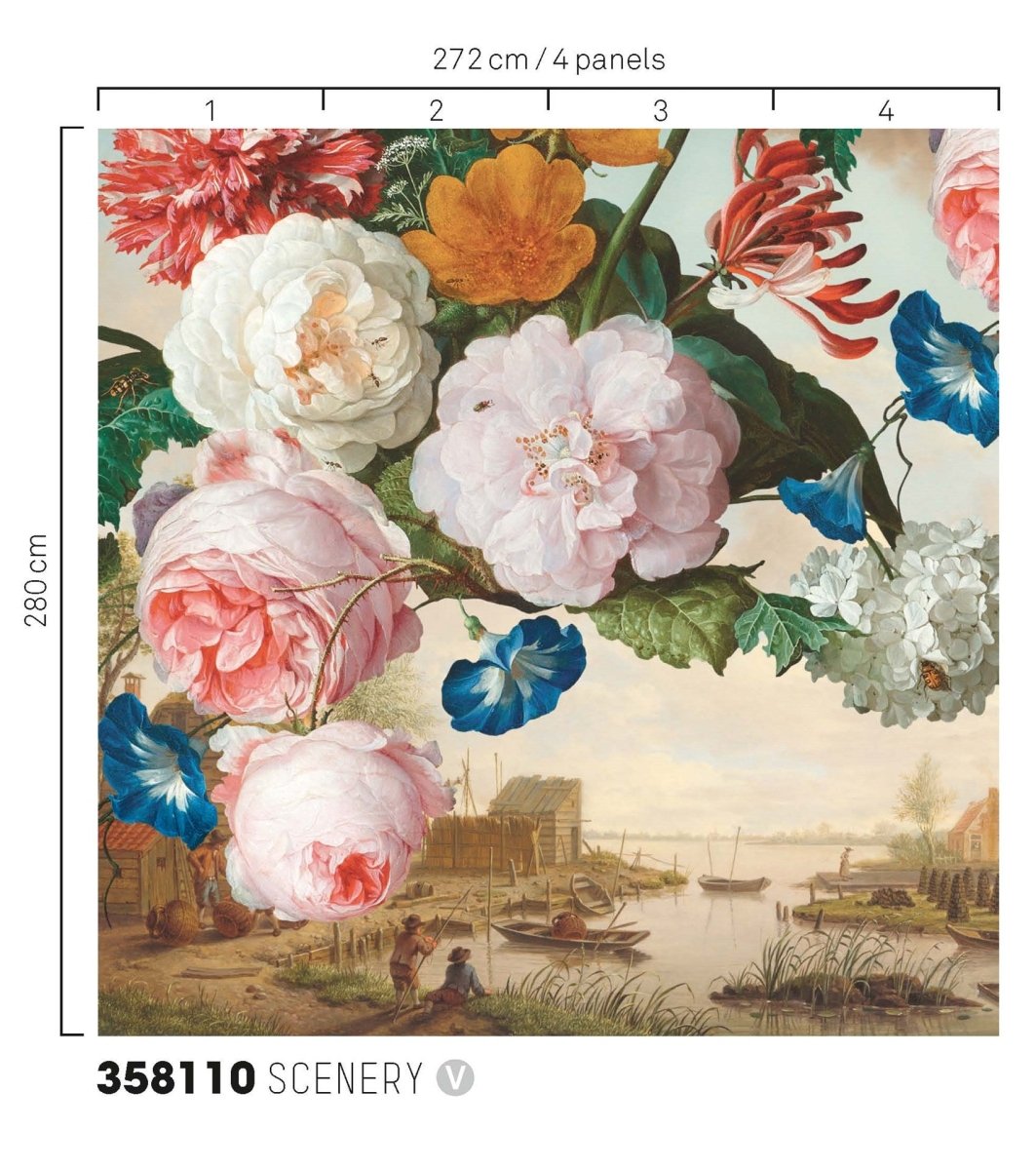 Eijffinger MASTERPIECE behang 358110 - LAB COLOUR THE WORLD