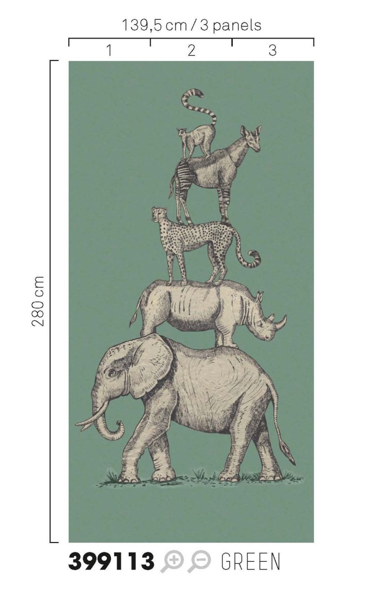 Eijffinger MINI ME behang 399113 - LAB COLOUR THE WORLD