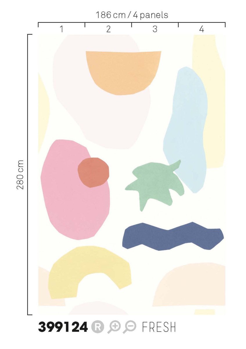 Eijffinger MINI ME behang 399124 - LAB COLOUR THE WORLD