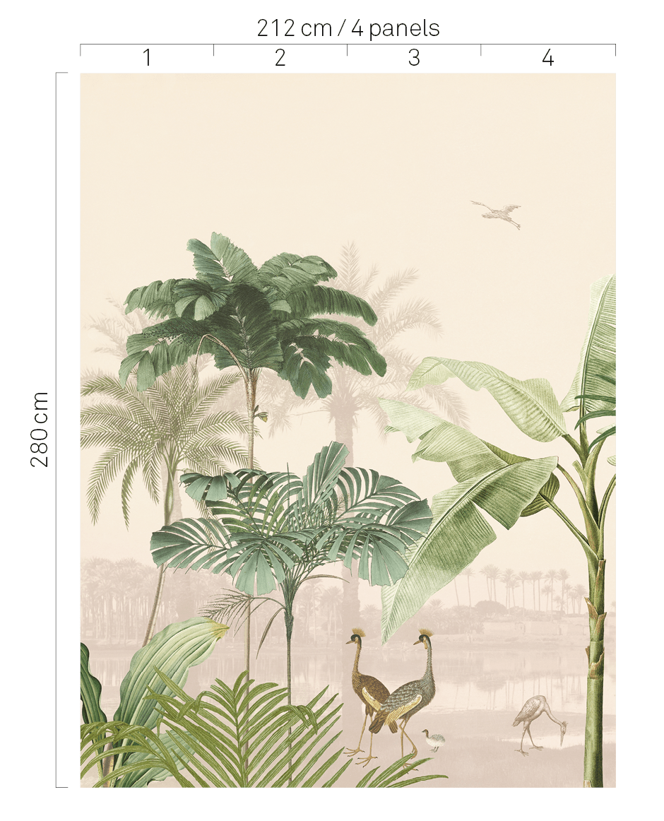 Eijffinger OASIS behang 317404 - LAB COLOUR THE WORLD