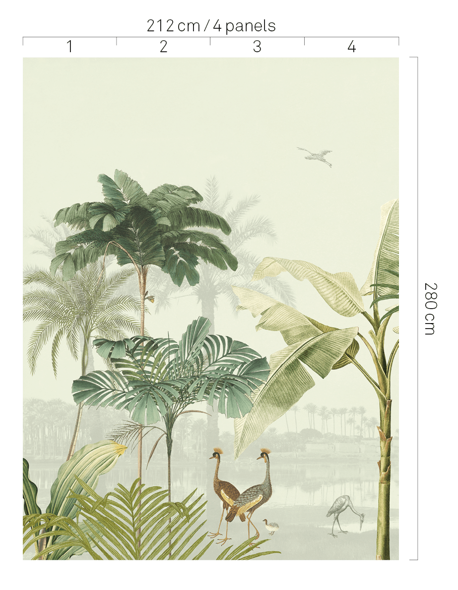 Eijffinger OASIS behang 317405 - LAB COLOUR THE WORLD