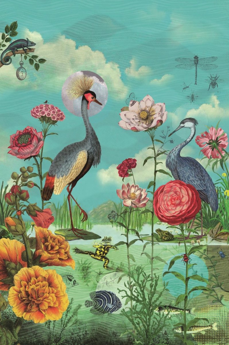 Eijffinger PIP STUDIO 3 behang 341099 - LAB COLOUR THE WORLD