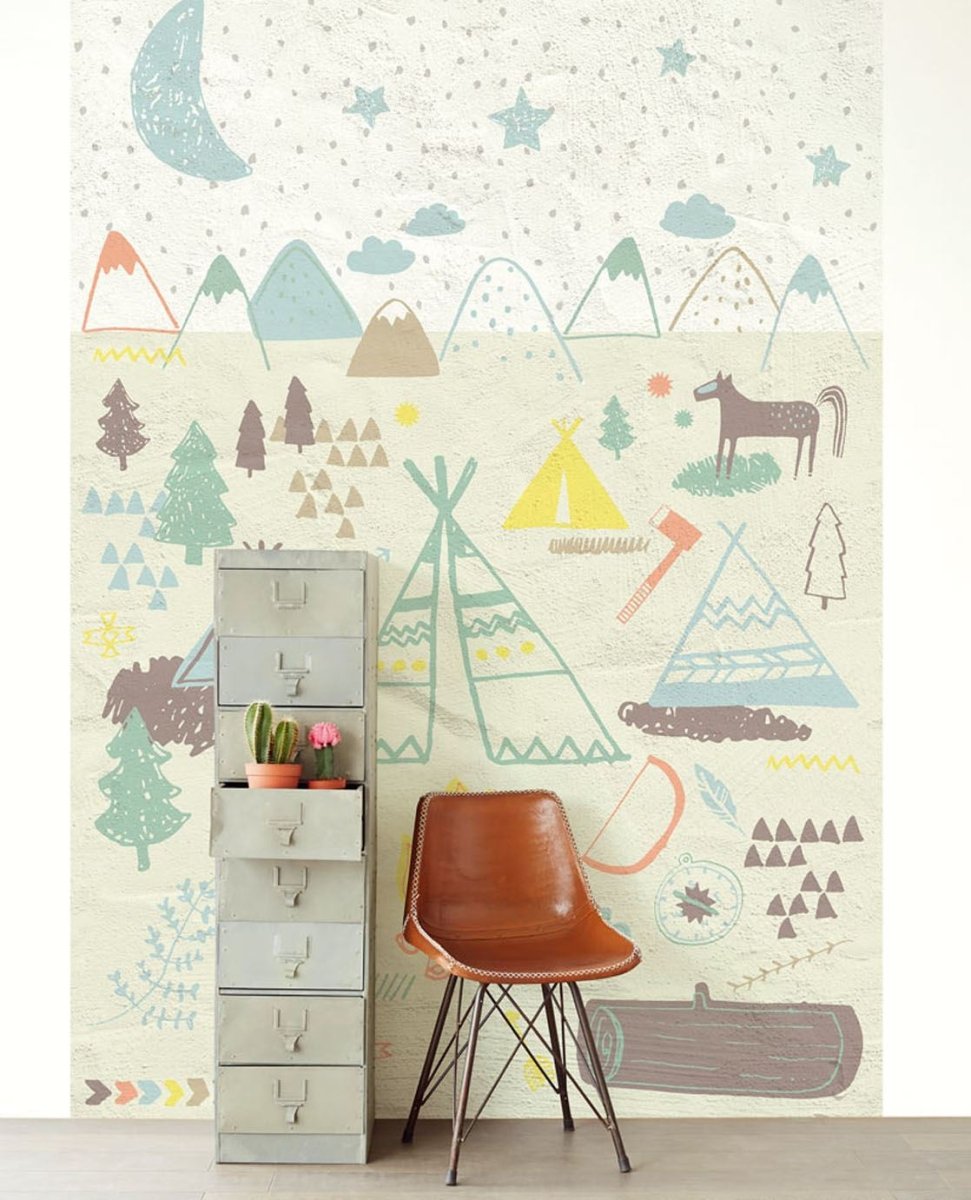 Eijffinger WALLPOWER JUNIOR behang 364126 - LAB COLOUR THE WORLD