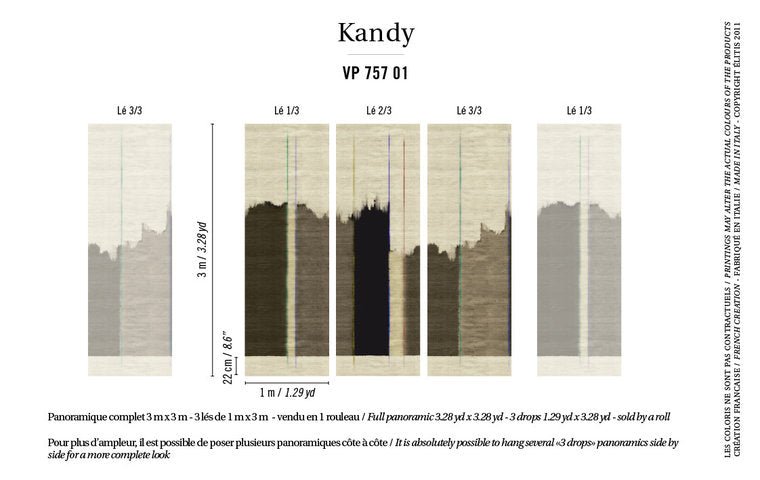 ÉLITIS Aladin Behangpaneel VP 757 01 - LAB COLOUR THE WORLD