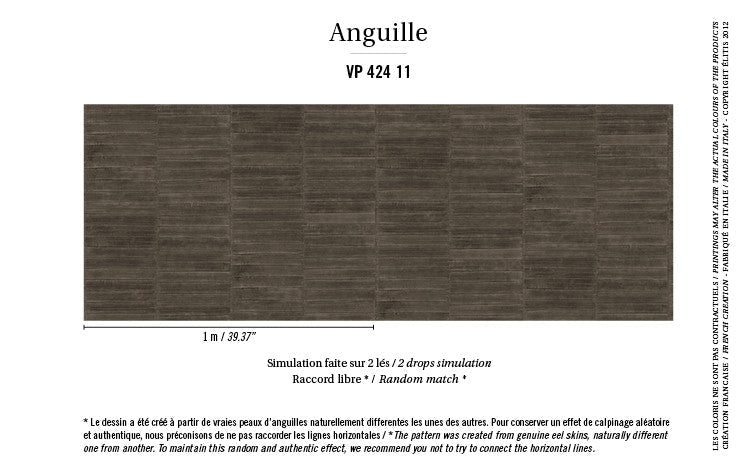 ÉLITIS Anguille Behang VP 424 11 - LAB COLOUR THE WORLD