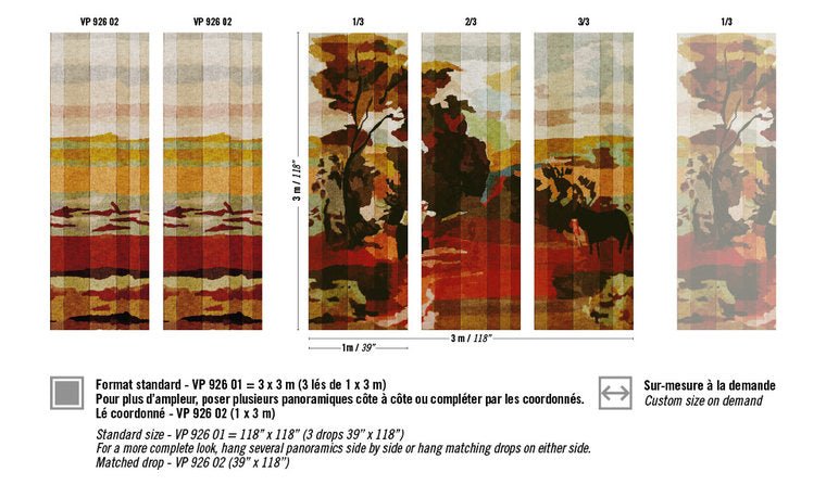 ÉLITIS Cordoba Behangpaneel VP 926 02 - LAB COLOUR THE WORLD