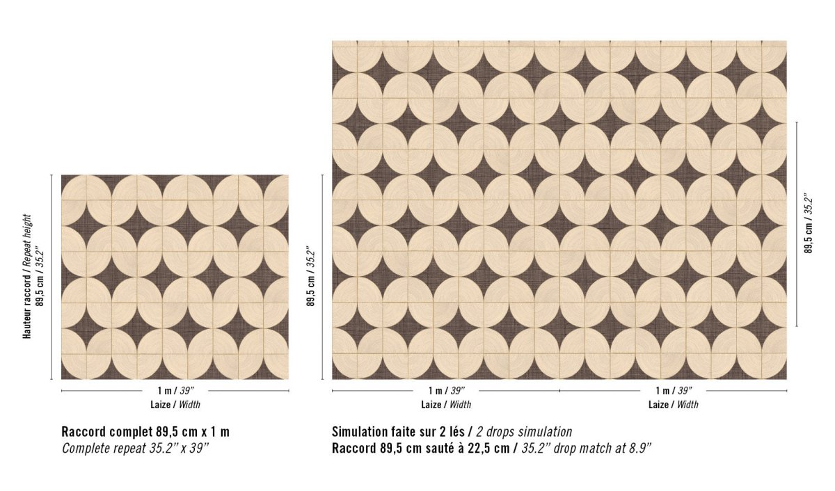ÉLITIS Courbes Behang VP 995 40 - LAB COLOUR THE WORLD