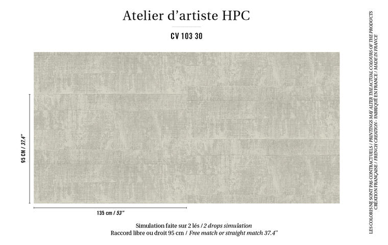 ÉLITIS Eldorado Atelier d'Artiste Project Behang CV 103 30 - LAB COLOUR THE WORLD