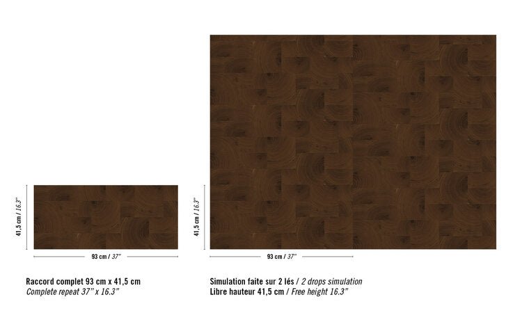ÉLITIS Empreintes Behang RM 1040 75 - LAB COLOUR THE WORLD