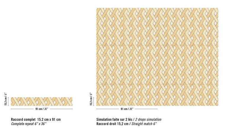 ÉLITIS Entrelazados Behang RM 1019 02 - LAB COLOUR THE WORLD