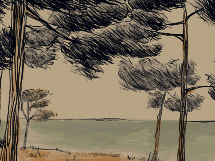 ÉLITIS Hors Saison Behangpaneel DM 901 01 - LAB COLOUR THE WORLD