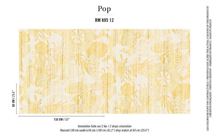 ÉLITIS Jailolo Behang RM 895 12 - LAB COLOUR THE WORLD