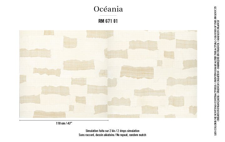 ÉLITIS Koubalane Behang RM 671 01 - LAB COLOUR THE WORLD