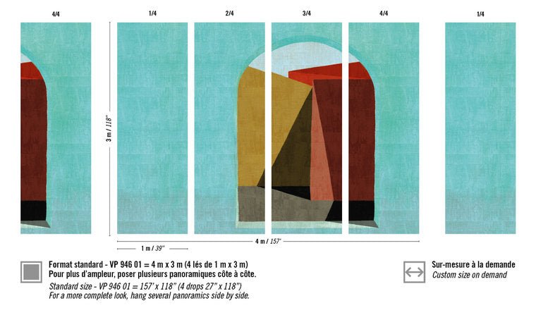 ÉLITIS Medina Behangpaneel VP 946 01 - LAB COLOUR THE WORLD