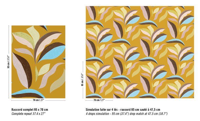 ÉLITIS Nid d'oiseau Behang TP 300 04 - LAB COLOUR THE WORLD