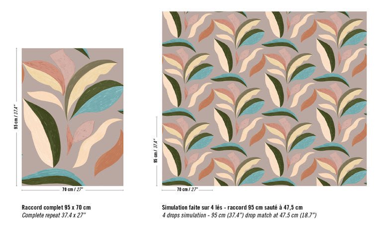 ÉLITIS Nid d'oiseau Behang TP 300 06 - LAB COLOUR THE WORLD