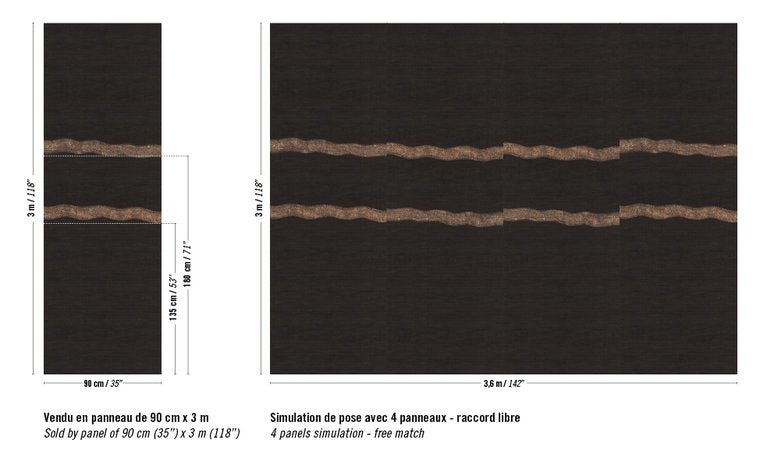 ÉLITIS Nishimo Behangpaneel RM 982 82 - LAB COLOUR THE WORLD