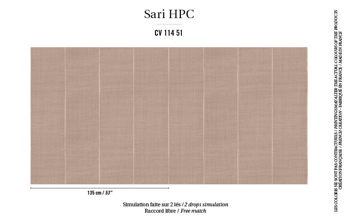 ÉLITIS Nomades Sari Project Behang CV 114 51 - LAB COLOUR THE WORLD