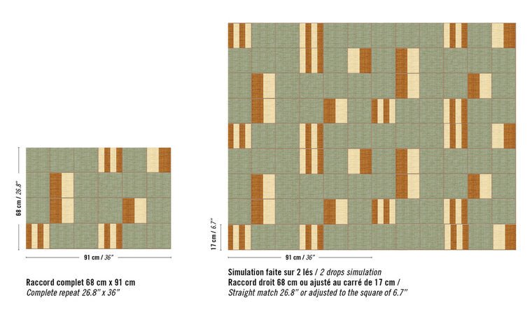 ÉLITIS Partitura Behang RM 1020 60 - LAB COLOUR THE WORLD