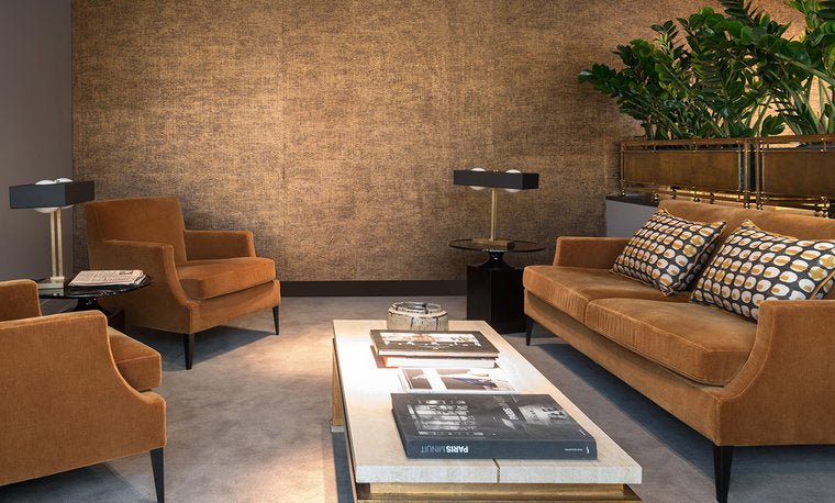 ÉLITIS Raffia Metal Project Behang CV 112 80 - LAB COLOUR THE WORLD