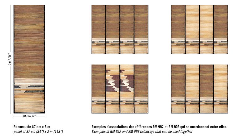 ÉLITIS Sampan Behangpaneel RM 993 32 - LAB COLOUR THE WORLD