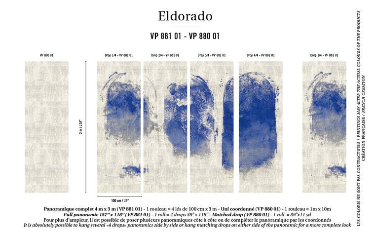 ÉLITIS Santorin Behangpaneel VP 881 01 - LAB COLOUR THE WORLD