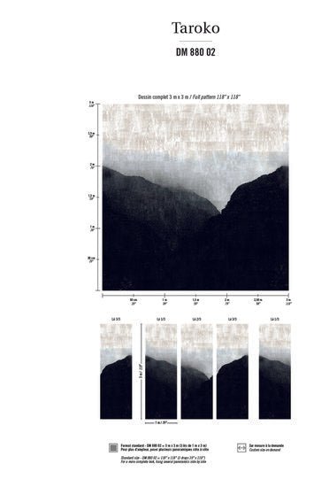ÉLITIS Taroko Behangpaneel DM 880 02 - LAB COLOUR THE WORLD
