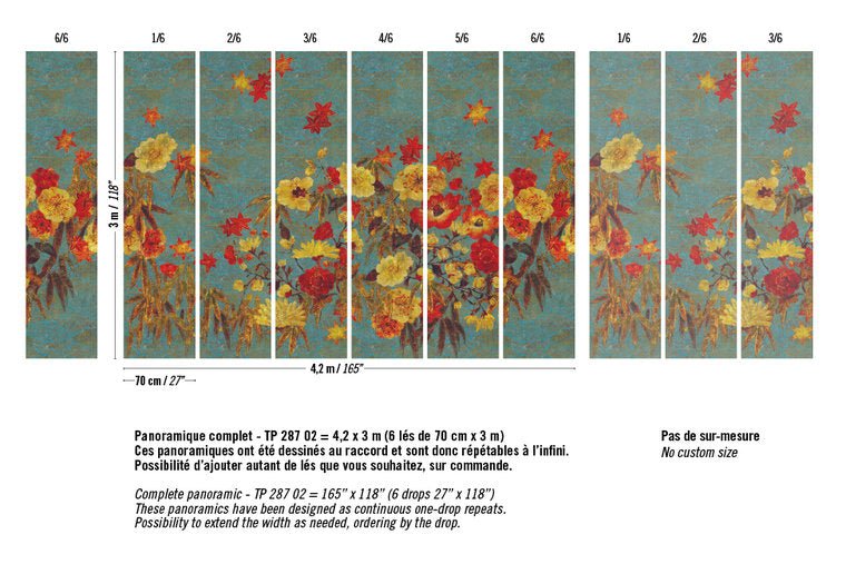 ÉLITIS Tendres Silences Behangpaneel TP 287 02 - LAB COLOUR THE WORLD