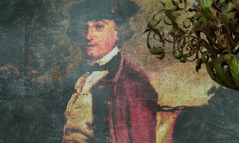 ÉLITIS The Gentleman Behangpaneel aanvullende rol DM 625 04 - LAB COLOUR THE WORLD