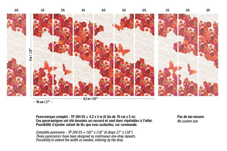 ÉLITIS Une Histoire De Paradis Behangpaneel TP 284 03 - LAB COLOUR THE WORLD