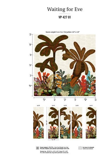 ÉLITIS Waiting for Eve Behangpaneel VP 427 01 - LAB COLOUR THE WORLD