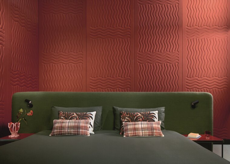 ÉLITIS Wave Flanelle Behang RM 1055 35 - LAB COLOUR THE WORLD