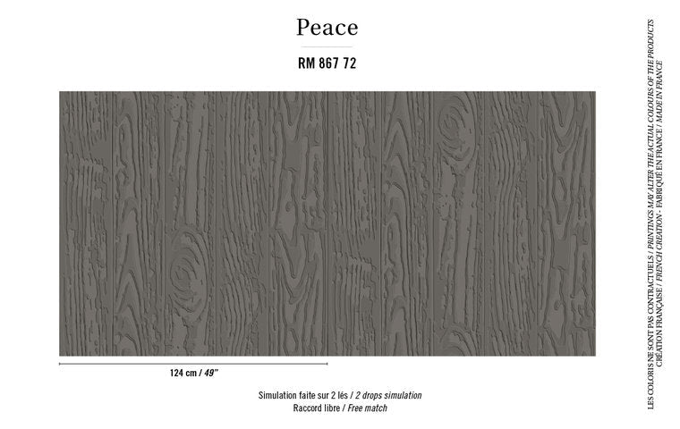 ÉLITIS Wood Behang RM 867 72 - LAB COLOUR THE WORLD