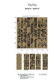 ÉLITIS Zig Zag Behangpaneel DM 895 01 - LAB COLOUR THE WORLD