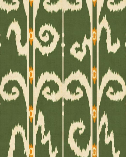 Mind The Gap Elysia Ikat Fern Behang