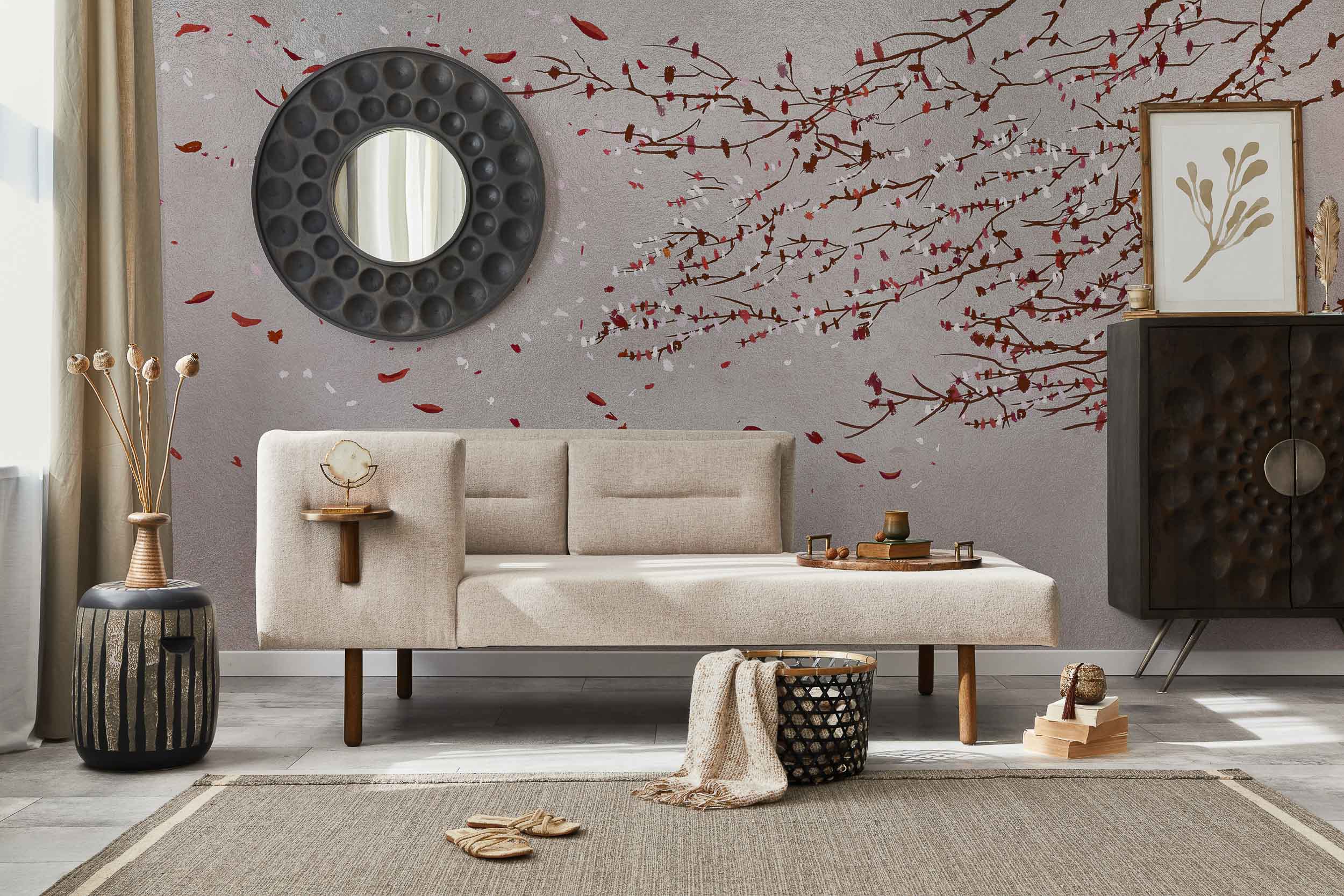 Coordonné Random Metallics Eolia behang 9600041S sfeer afbeelding 1