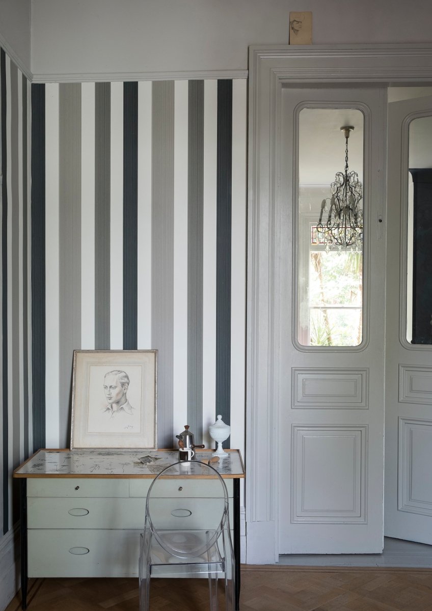 Farrow & Ball Chromatic Stripe Behang OT4201 - LAB COLOUR THE WORLD