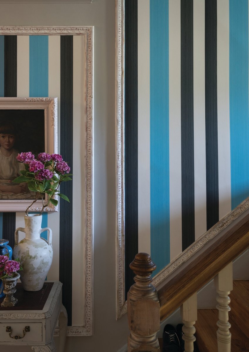 Farrow & Ball Chromatic Stripe Behang OT4205 - LAB COLOUR THE WORLD