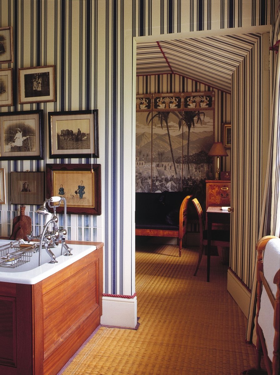 Farrow & Ball Tented Stripe Behang OT1372 - LAB COLOUR THE WORLD