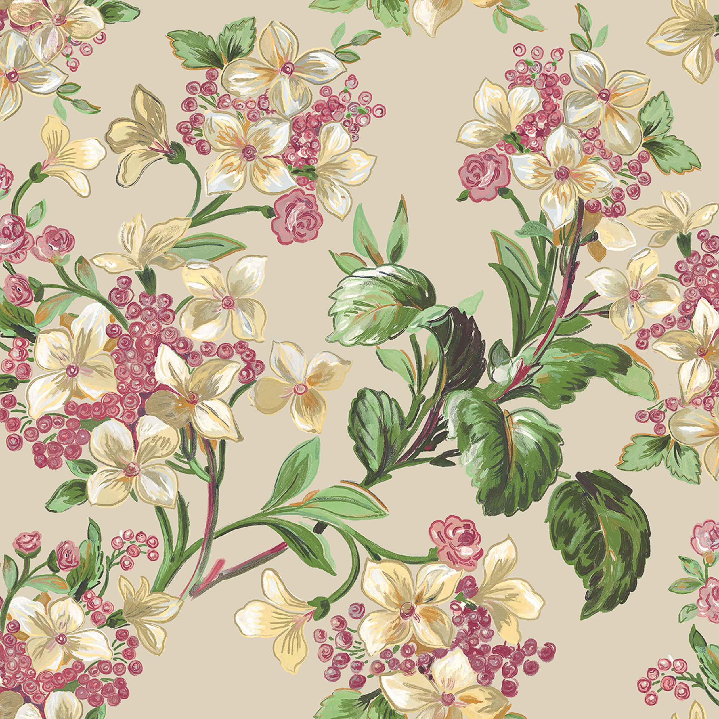 Coordonné Metamorphosis Flowery behang 8800041 behang afbeelding 1
