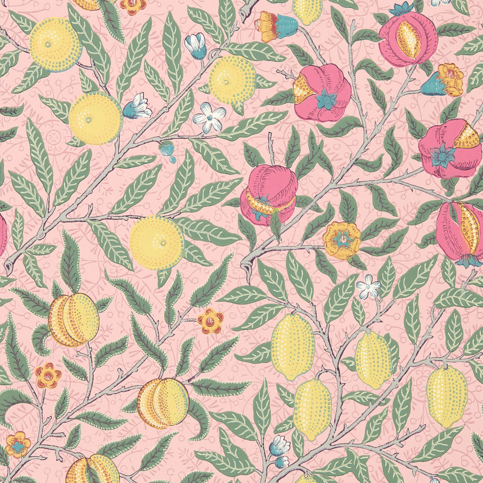 Morris & Co. Fruit Behang 510010 - LAB COLOUR THE WORLD