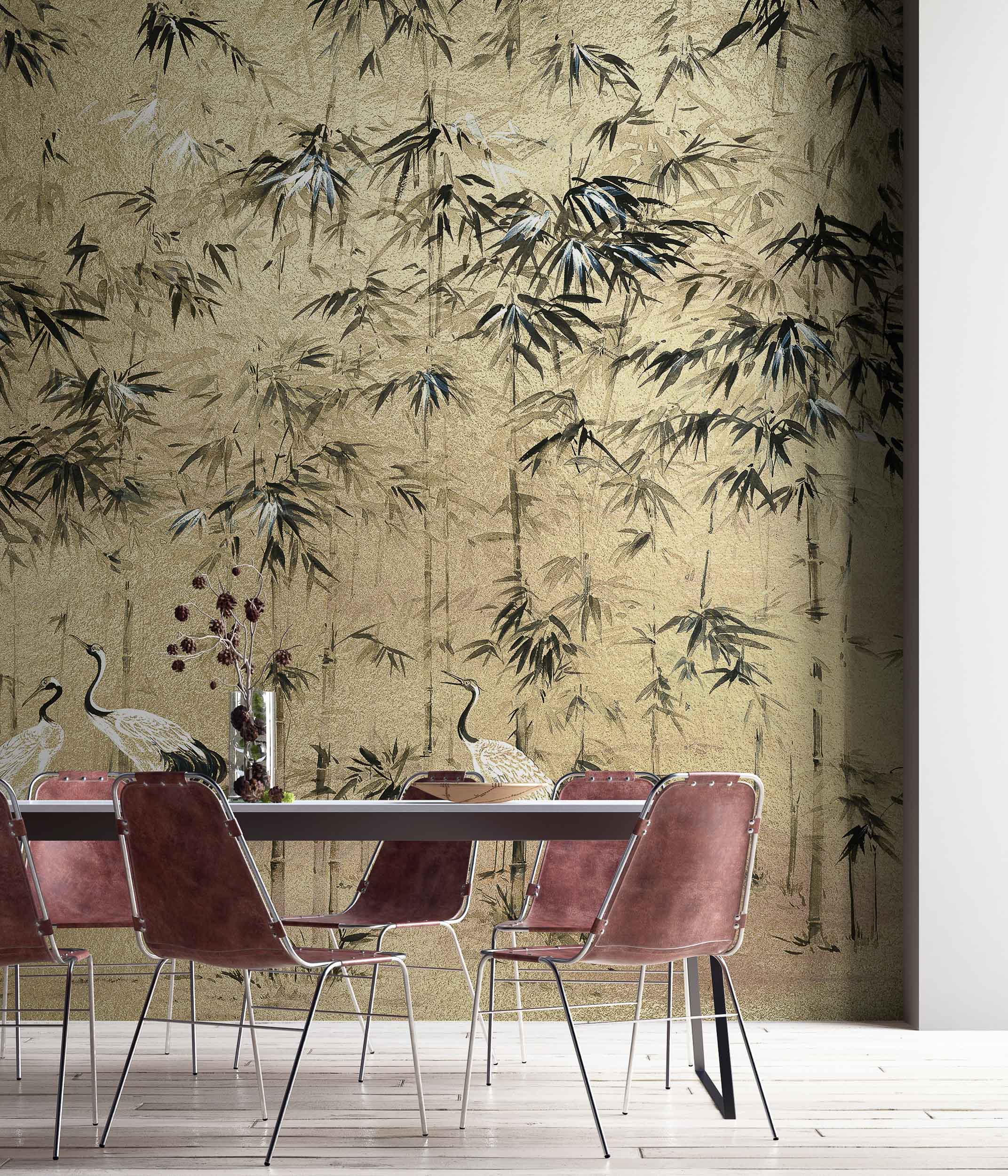 Coordonné Random Metallics Garzas behang 9600010G sfeer afbeelding 1