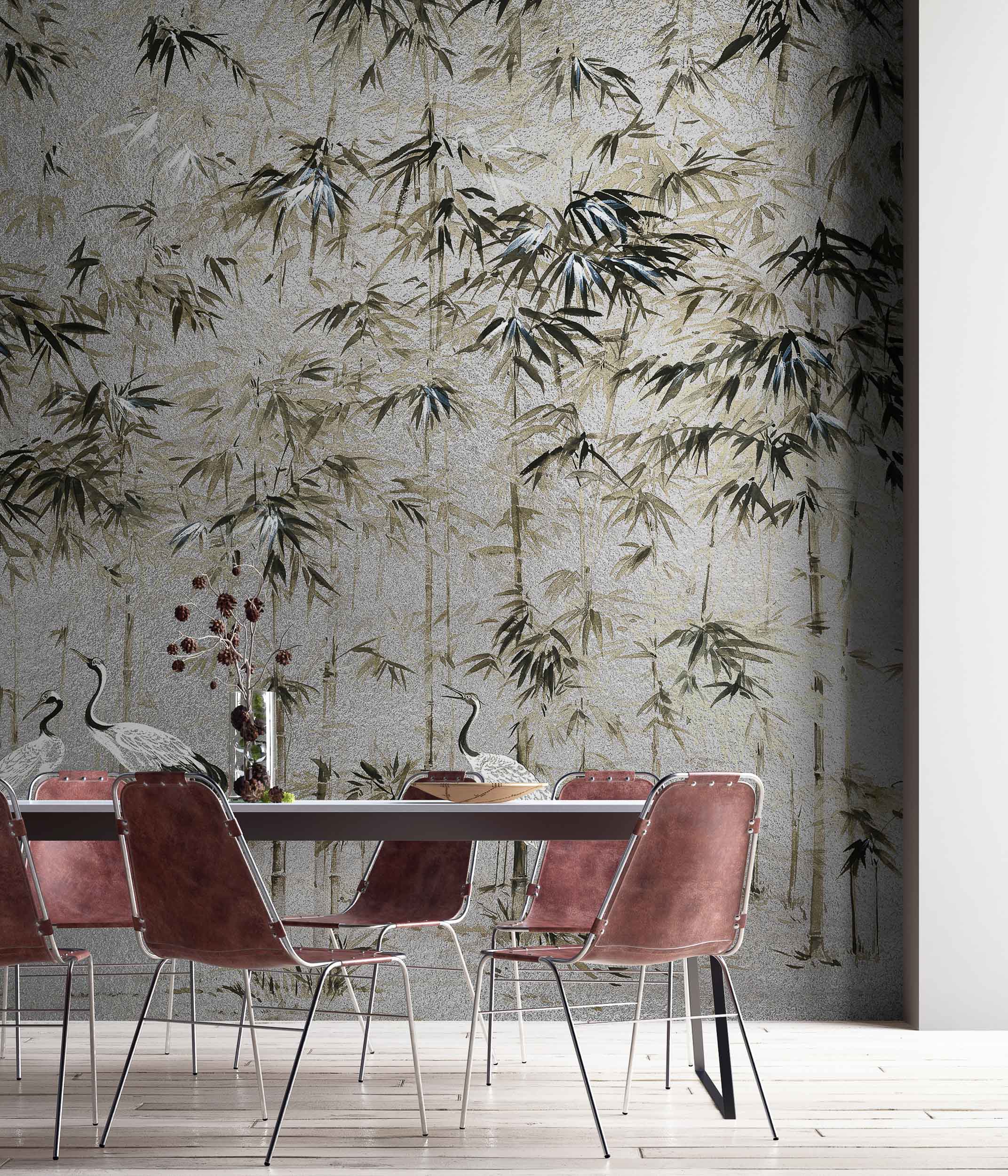 Coordonné Random Metallics Garzas behang 9600011S sfeer afbeelding 1