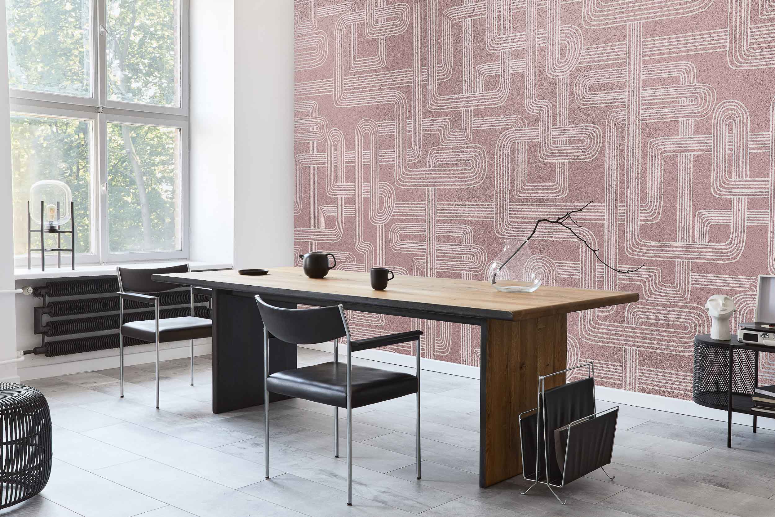 Coordonné Random Metallics Gatsby behang 9600801S sfeer afbeelding 1