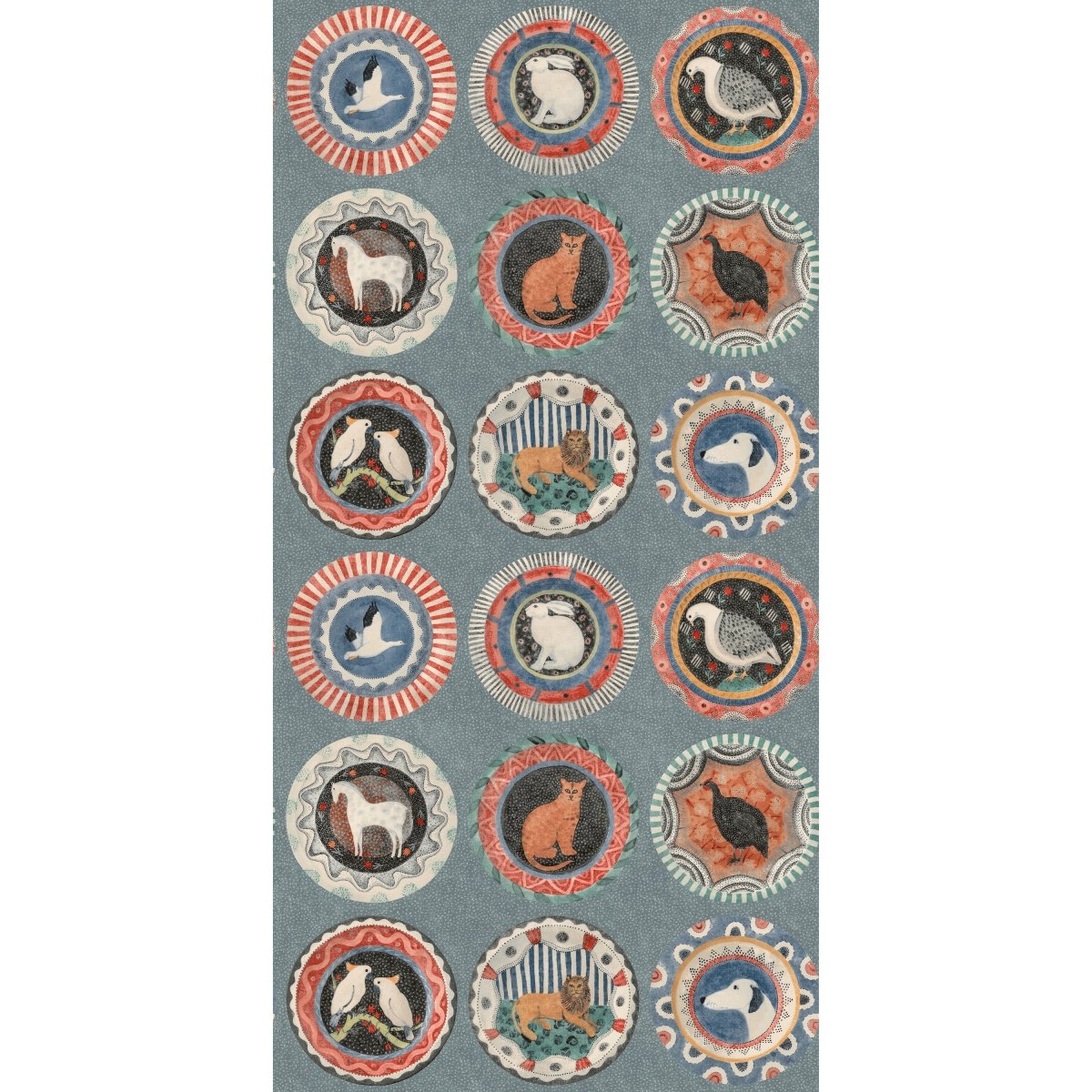 GP & J Baker Robina's Dinner Party Behang BW45126/5 - LAB COLOUR THE WORLD