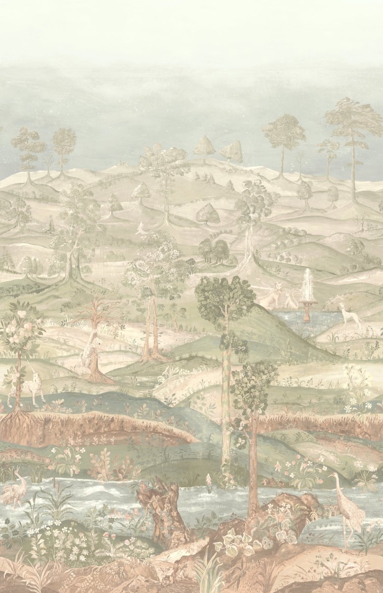 GP & J Baker Royal Park Panel Behang BW45150/3 - LAB COLOUR THE WORLD