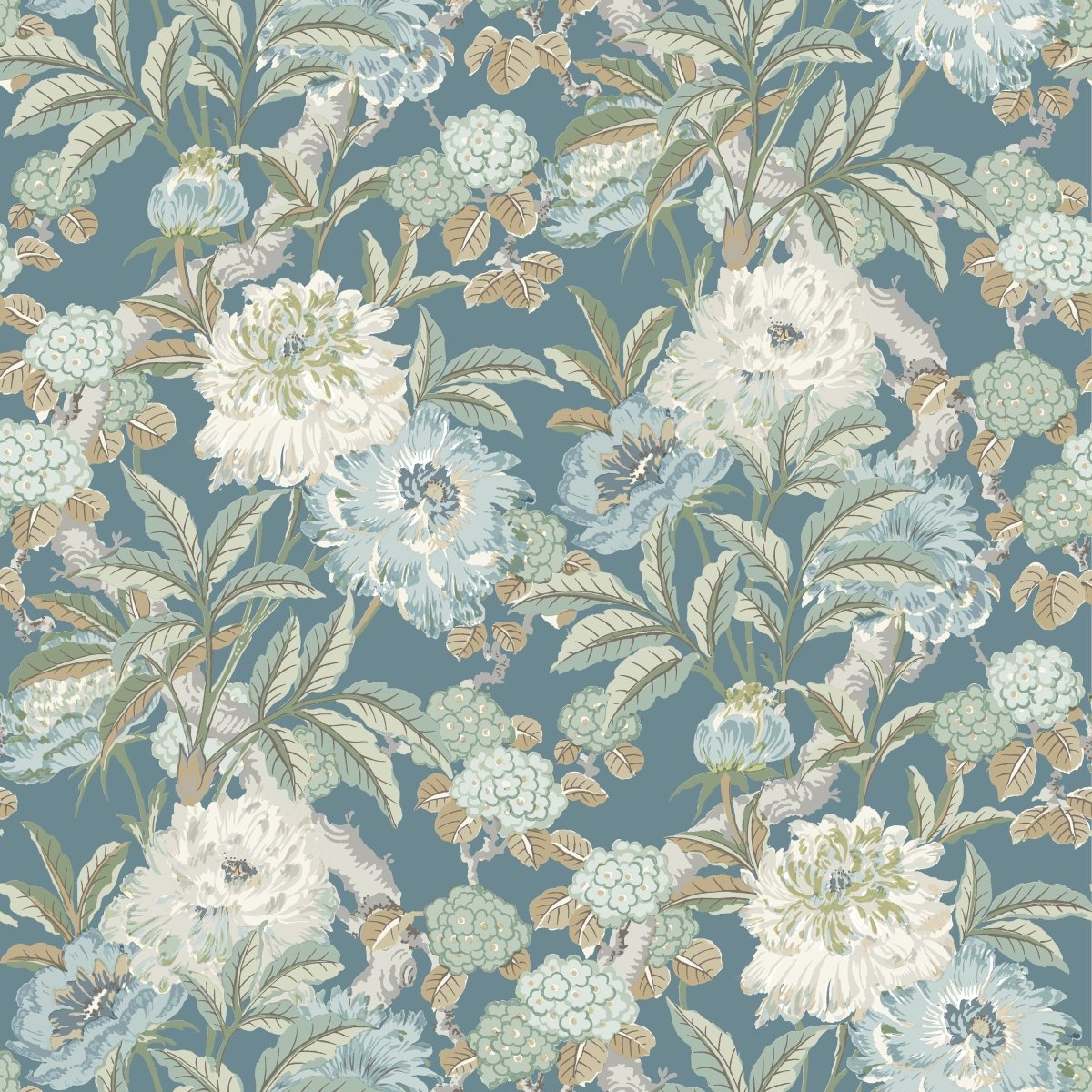GP & J Baker Summer Peony Behang BW45095/5 - LAB COLOUR THE WORLD