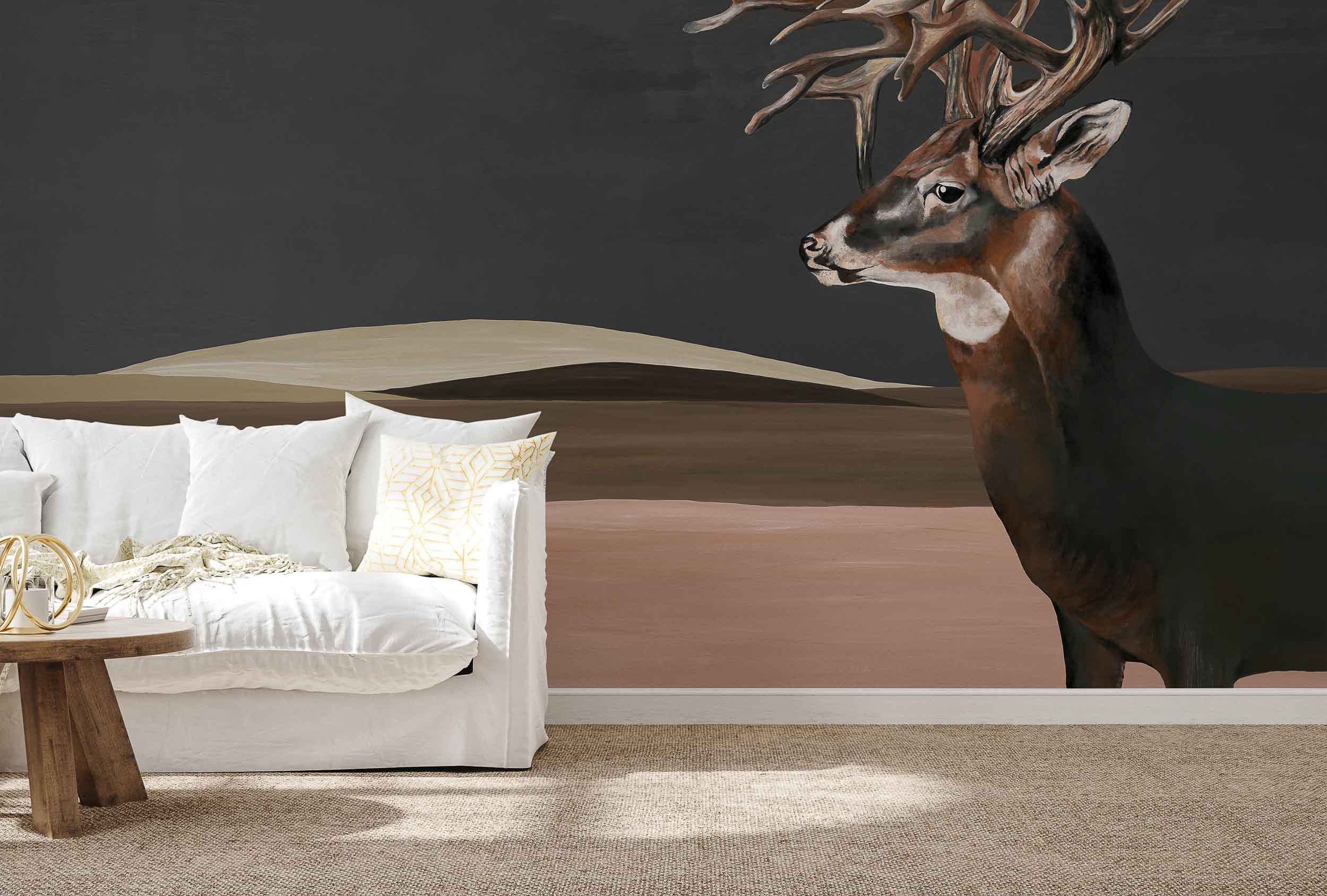 Coordonné Naturae Great Deer behang 9500200 sfeer afbeelding 1