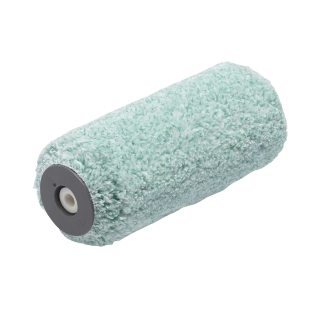Wall paint roller medium coat green