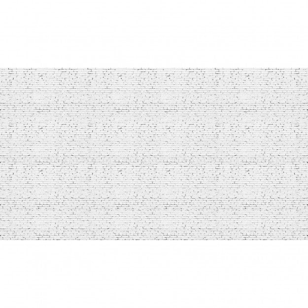 Les Dominotiers Grunge Brick Wall Blanc Behang DOM 404